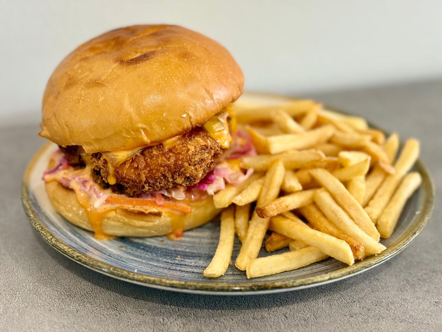 Fried Chicken Burger